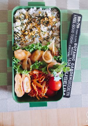 ☆お弁当に☆ハム巻き玉子焼き-レシピのメイン写真
