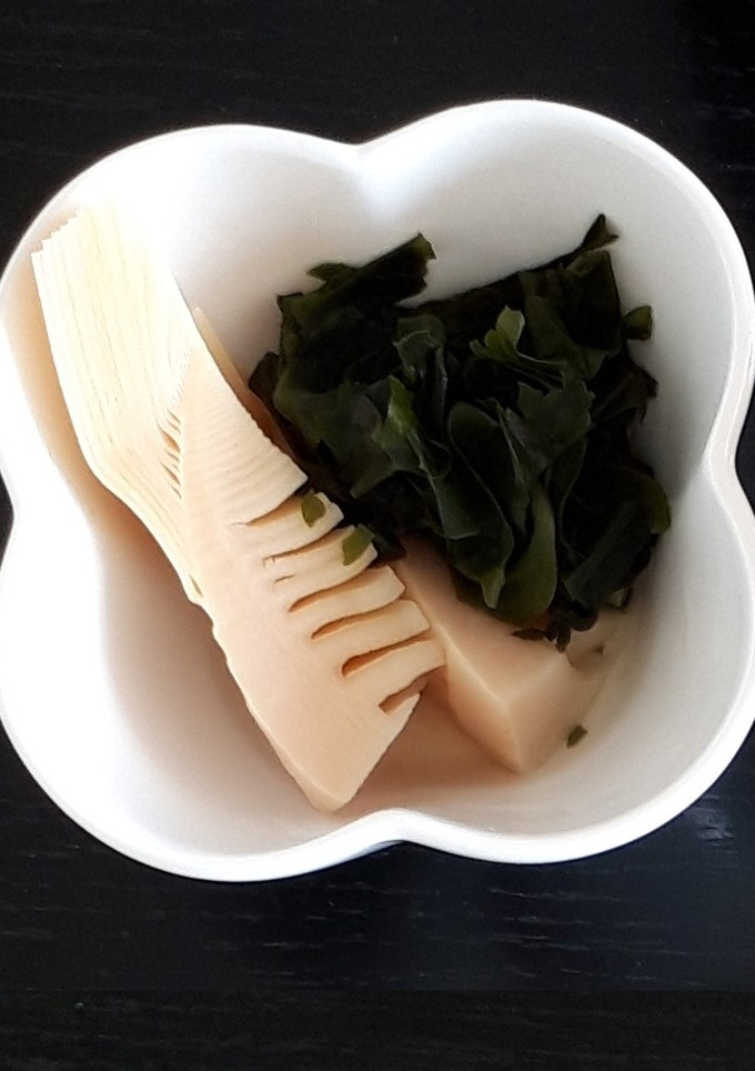 若筍とわかめの煮物-レシピのメイン写真