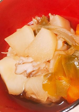 短い時間でしみしみ♪野菜たっぷり煮物-レシピのメイン写真