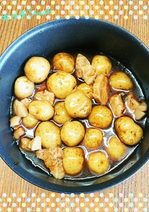 ホクッ旨っ♪新じゃがと豚バラの照り煮♡-レシピのメイン写真