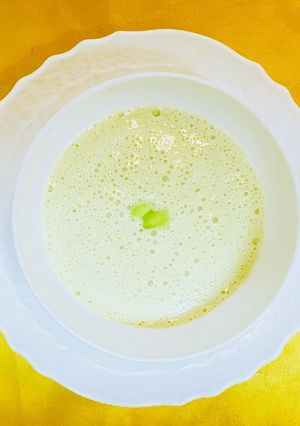 塩酒粕で旨♪ほっこりそら豆のポタージュ-レシピのメイン写真