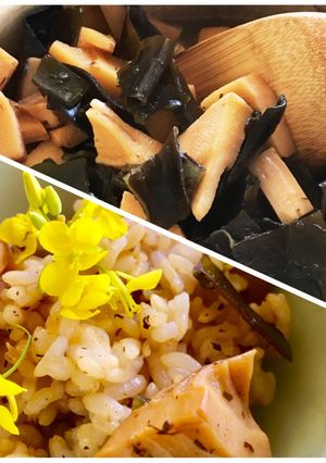 ＊マクロビ＊昆布たけのこ醤油煮-レシピのメイン写真