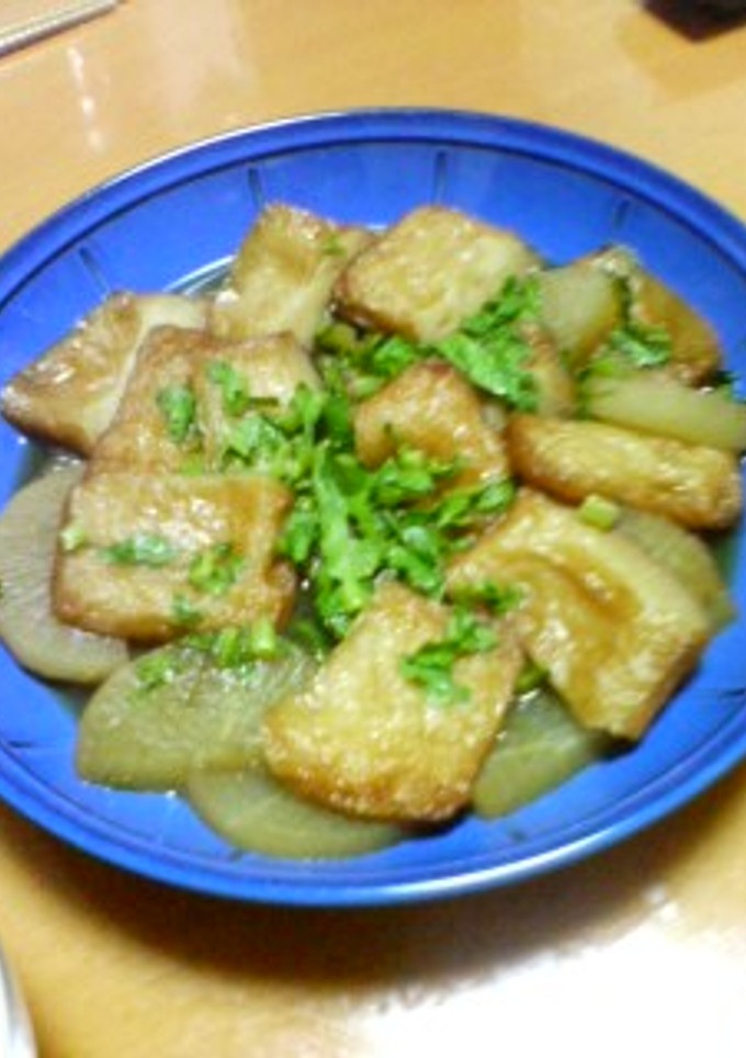 大根とさつまあげの煮物-レシピのメイン写真