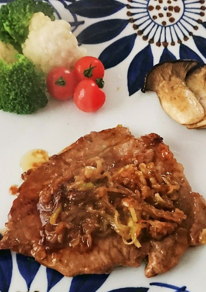 漬け込み無しで簡単!豚肉のネギ味噌焼き☆-レシピのメイン写真