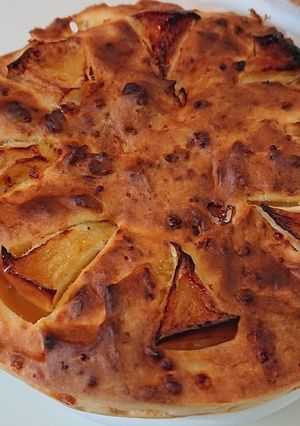 米粉のレモンアップルチーズケーキ-レシピのメイン写真