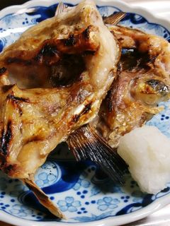 鯛兜の塩焼き!ブリカマでも!-レシピのメイン写真