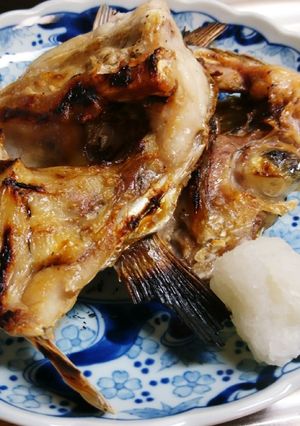 鯛兜の塩焼き!ブリカマでも!-レシピのメイン写真