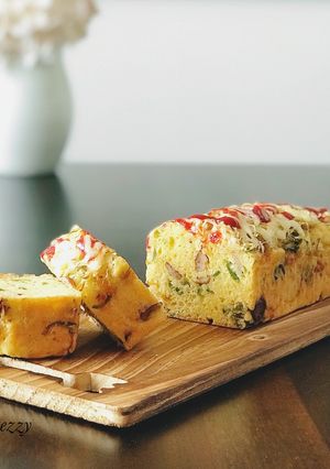 キャベツとウインナーのケーク・サレ-レシピのメイン写真