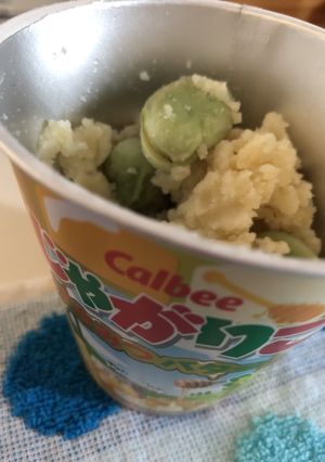 そら豆とじゃがりこのポテトサラダ-レシピのメイン写真