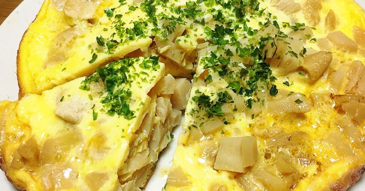 たけのこそぼろのオムレツ by YUKIKI☆ 【クックパッド】 簡単おいしい