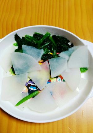 幼児食　ほうれん草と大根✨-レシピのメイン写真