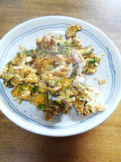 ふきのとうのしょっぱめ玉子焼き-レシピのメイン写真
