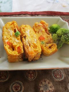 シーチキン入り卵焼き-レシピのメイン写真