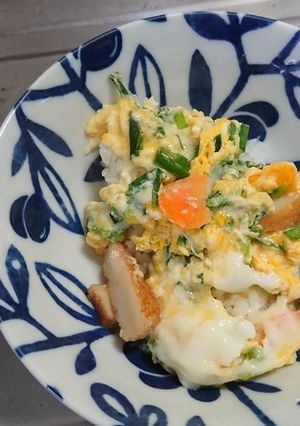 白だしで簡単、ニラ玉丼-レシピのメイン写真