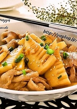 たけのこ&豚バラ☆中華炒め-レシピのメイン写真