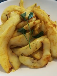 イカのカレー炒め-レシピのメイン写真