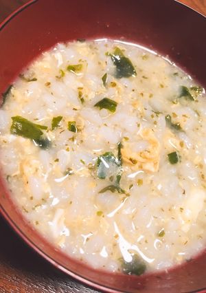 美味しいお粥✩意外な組み合わせ-レシピのメイン写真