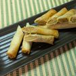 和栗ペーストと紅生姜!さっぱりパリパリ春巻き