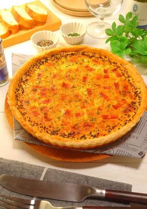 ベーコンとチーズの濃厚クリーミーキッシュ-レシピのメイン写真