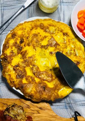 簡単！スパニッシュオムレツ♪-レシピのメイン写真