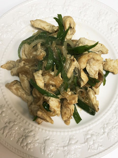 ノンオイル!鶏むね肉とピーマン中華風炒め-レシピのメイン写真