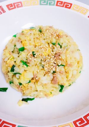 タケノコの姫皮とニラ入り炒飯-レシピのメイン写真