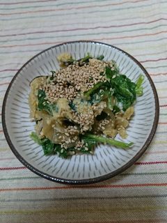 ほうれん草と新玉ねぎの炒め-レシピのメイン写真