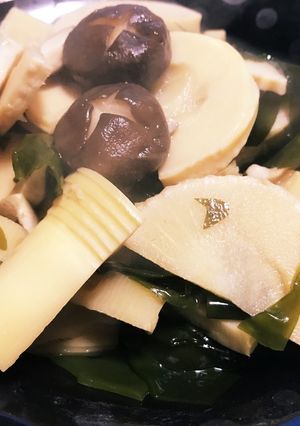 旬の筍で若竹煮-レシピのメイン写真