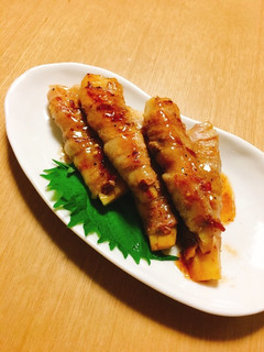 味付けこれだけ!旨塩ダレで筍の豚肉巻き-レシピのメイン写真