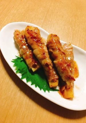 味付けこれだけ！旨塩ダレで筍の豚肉巻き-レシピのメイン写真