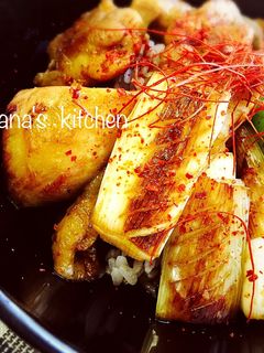 ☆照り焼きチキン丼☆お弁当も( ᐛ )و-レシピのメイン写真