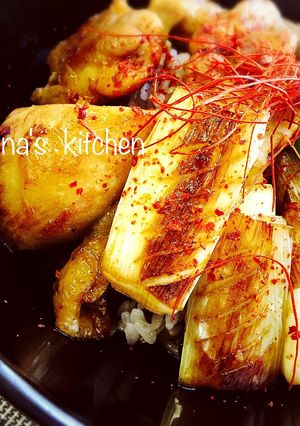 ☆照り焼きチキン丼☆お弁当も( ᐛ )و-レシピのメイン写真