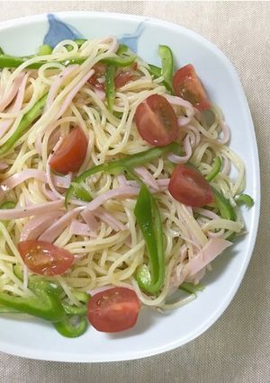 簡単サラダパスタ*材料5つで-レシピのメイン写真