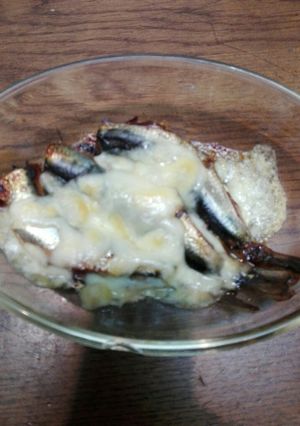 骨まで柔らかイワシのチーズ焼き-レシピのメイン写真