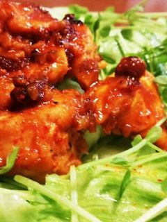 お弁当に♪揚げない胸肉ヤンニョムチキン風-レシピのメイン写真