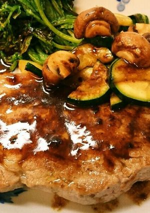 ポークソテー柚子胡椒レモンバターソース-レシピのメイン写真