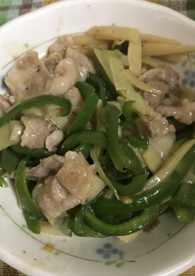 白だしで♪青椒肉絲-レシピのメイン写真