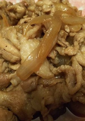 豚肉のバター甘辛煮炒め-レシピのメイン写真
