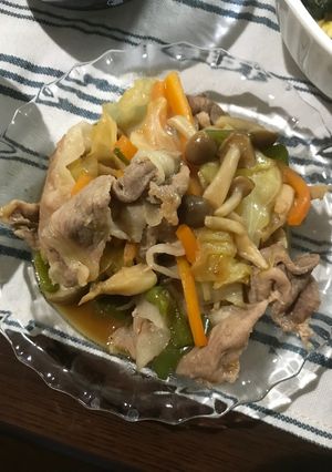 焼きうどんの具(おかずとしてもOK)-レシピのメイン写真