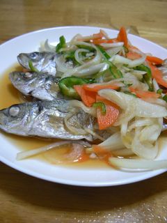 小あじの焼き南蛮漬け-レシピのメイン写真