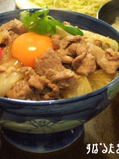ぶた丼だブゥ~♡-レシピのメイン写真