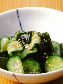 ☆きゅうりとわかめの酢の物☆-レシピのメイン写真