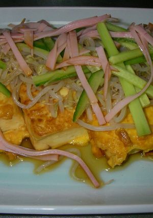 豆腐の中華風漬け焼き-レシピのメイン写真