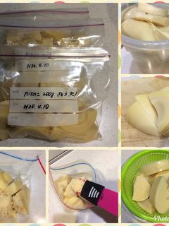 たけのこの冷凍保存-レシピのメイン写真