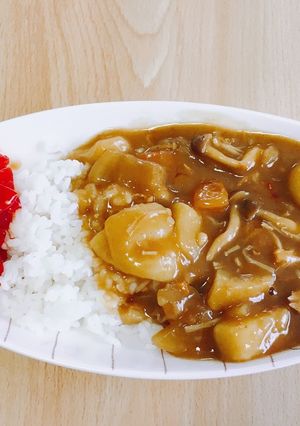 うずらとキノコのパワフル☆カレー-レシピのメイン写真