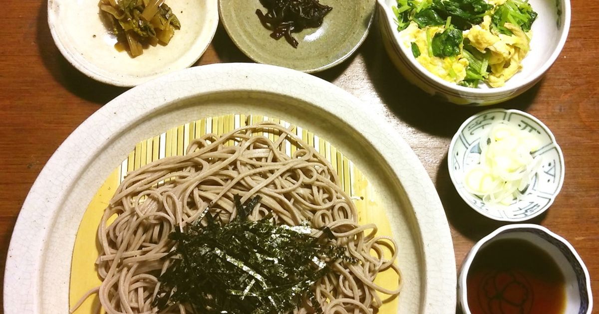 ざる蕎麦 by guzavie 【クックパッド】 簡単おいしいみんなのレシピが