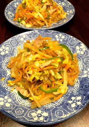 春雨のカレー炒め-レシピのメイン写真