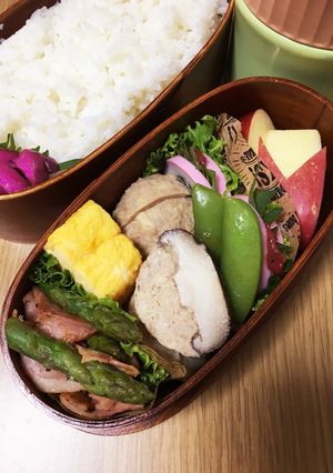 2018／4／11お弁当-レシピのメイン写真