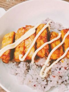 テリヤキテンぺ丼♪-レシピのメイン写真