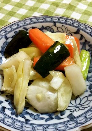 彩り野菜のオイル漬け-レシピのメイン写真